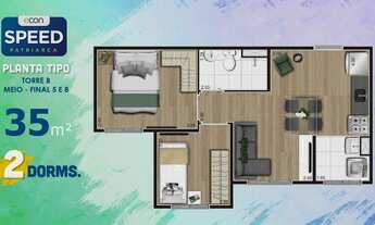 Imagem 5: GRANDE OPORTUNIDA PARA QUEM QUER MORAR DO LADO DO METRÔ COM ÁREA DE LAZER DE CLUBE