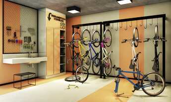 Imagem 2: 2 dormitórios, 1 suítes, 1 vaga na garagem, 37M² de Área Construída