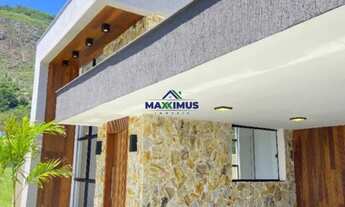 Imagem 2: Condomínio Alphaville: Casa com Projeto Moderno e Vista para Pedra de Inoã