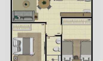 Imagem 6: Apartamento térreo Vitta Pulicano