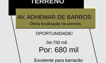 Imagem: Terreno residencial para Venda na Av. Adhemar