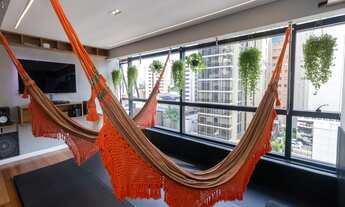 Imagem: 1 dormitório, 1 suítes, 1 banheiros, 1