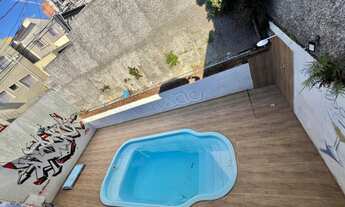 Imagem 6: À venda: Casa com piscina, área total 300m2, no Taboão, São Bernardo do Campo. Estuda Perm