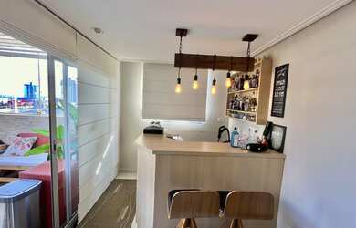 Imagem 5: Cobertura Duplex 2 dormitórios, 2 vagas, Lazer completo, Semi Mobiliada, no Jardim Borbore