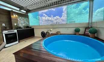 Imagem 3: Cobertura Duplex 160m2, 4 dormitórios sendo 2 suítes, 2 vagas e área gourmet com piscina