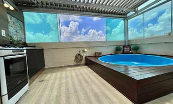 Imagem 4: Cobertura Duplex 160m2, 4 dormitórios sendo 2 suítes, 2 vagas e área gourmet com piscina