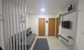 Imagem 2: Apartamento de 42m² mobiliado e pronto para morar, sem condomínio, com elevador na Vila Am