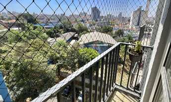 Imagem 6: Apartamento à venda no Taboão-Diadema: 2 quartos, andar alto, varanda vista para área verd