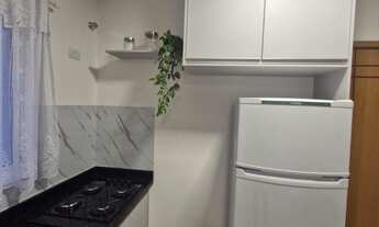 Imagem 6: Apartamento de 42m² mobiliado e pronto para morar, sem condomínio, com elevador na Vila Am