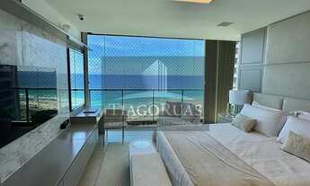 Imagem 5: Linda Cobertura, 374 m², com incrível vista mar, living com pé direito duplo e duas varand