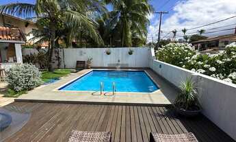 Imagem 3: Casa 5/4 em Vilas do Atlântico - Lauro de Freitas-BA: 370m², 3 suítes, piscina, área gourm