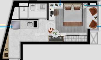 Imagem: STUDIO RESIDENCIAL em São Paulo - SP, Paraíso