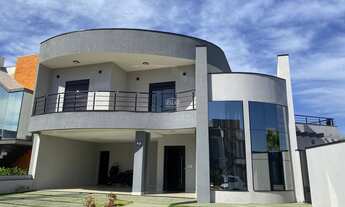 Imagem 2: CA06083 - LINDO SOBRADO A VENDA, COM 3 SUITES,ESCRITÓRIO E PISCINA NO CONDOMÍNIO FECHADO R