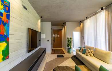 Imagem 2: CASA TÉRREA MOBILIADA , COM ÁREA DE LAZER PRIVATIVA COM MUITO VERDE - À VENDA NO CONDOMÍ