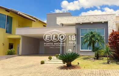 Imagem 2: Casa Térrea a Venda Condomínio Fechado Jardim Residencial Dona Lucilla, Indaiatuba