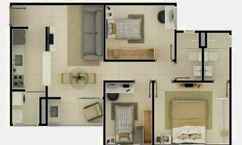 Imagem 3: APARTAMENTO RESIDENCIAL em SALTO - SP, JARDIM DOS TAPERÁS