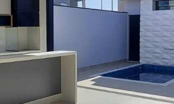 Imagem: Casa térrea moderna 3 Suítes no Condomínio