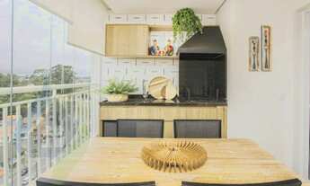 Imagem 4: Apartamento de 3 dormitórios sendo 1 suíte, Varanda Gourmet, 2 vagas, com 75m² em Rudge Ra