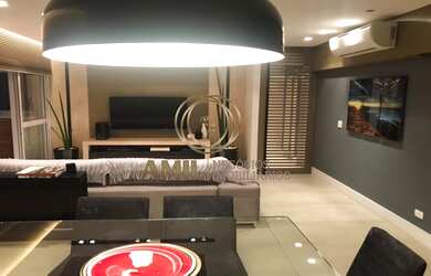 Imagem 6: RA Amil Venda Apartamento 3 Quartos, Mobiliado 122 m², Varanda Gourmet -Jd Industrias - Zo