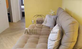 Imagem 6: RA AMIL Negócios Imobiliários Aluga Apartamento Mobiliado, 2 Dorm, 50m², 2 Vagas, no Resid