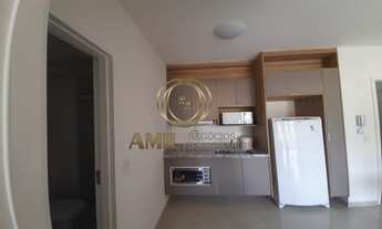 Imagem 2: RA Amil Aluga Apartamento1 Dormitório, 37m², Mobiliado, Ar Condicionado, Edíficio Imotion