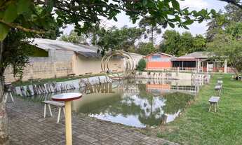 Imagem 6: Chácara com Salão de Festas e Lago de Pesca!!! - Bairro Capuava - Casa com 2 dormitórios