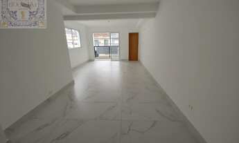 Imagem 2: Sobreposta Alta - área de lazer com piscina e churrasqueira - Embaré - Santos / SP