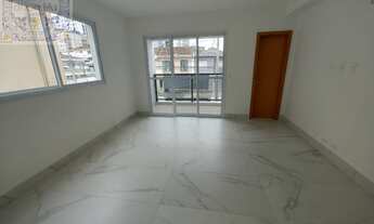 Imagem 6: Sobreposta Alta - área de lazer com piscina e churrasqueira - Embaré - Santos / SP