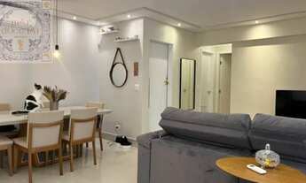 Imagem 2: Venda Apartamento Santos SP - mAr dOce lAr mobiliado com sacada gourmet e lazer completo