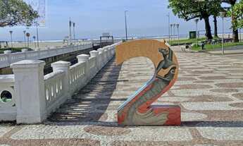 Imagem 2: Cobertura Penthouse com 3 quartos - Vista Mar e 3 vagas na Pompéia em Santos