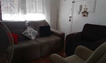 Imagem 2: Apartamento no BNH com 2 quartos na Praia da Aparecida em Santos