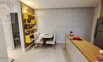 Imagem 5: Venda Apartamento Santos SP - mAr dOce lAr com Varanda Gourmet e churrasqueira no bairro M