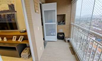 Imagem 6: Venda Apartamento Santos SP - mAr dOce lAr com Varanda Gourmet e churrasqueira no bairro M