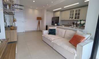 Imagem 4: Venda Apartamento Santos SP - mAr dOce lAr em andar Alto, com vista panorâmica, área de la