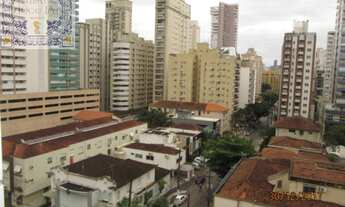 Imagem 6: Apartamento à venda em Santos-SP, Bairro Boqueirão: frente, 2 quartos, sala com sacada, 2