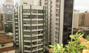 Imagem 7: Apartamento à venda em Santos-SP, Bairro Boqueirão: frente, 2 quartos, sala com sacada, 2