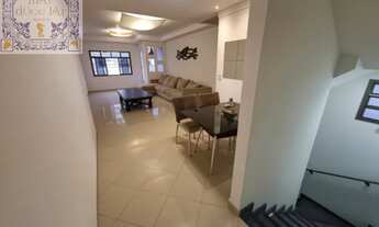 Imagem 3: Venda Casa Santos SP - mAr dOce lAr sobreposta alta, com 4 dormitórios, terraço com churra