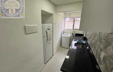 Imagem 6: Aluguel Apartamento Ponta da Praia Santos SP - mAr dOce lAr na famosa rua Trabulsi ao lado