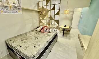 Imagem 5: Venda Apartamento Santos SP - mAr dOce lAr kitnet beira-mar na já mobiliado na ponta da pr