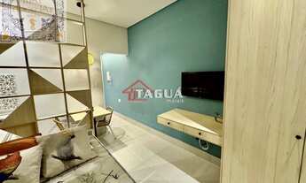 Imagem 3: Venda Apartamento Santos SP - mAr dOce lAr kitnet beira-mar na já mobiliado na ponta da pr