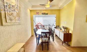 Imagem 3: Venda Apartamento Santos SP - mAr dOce lAr com sacada vista mar, vaga demarcada, mobiliado