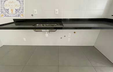 Imagem 6: Apartamento novo à venda em Santos-SP, Vila Rica/Boqueirão: 2 suítes, varanda, sala e coz