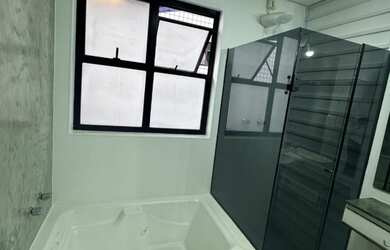 Imagem 7: Apartamento à venda no Centro de São Vicente-SP: 1 quarto, 1 sala, 1 banheiro, 1 vaga de g