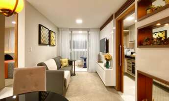 Imagem: Apartamento decorado e mobiliado com 2 quartos