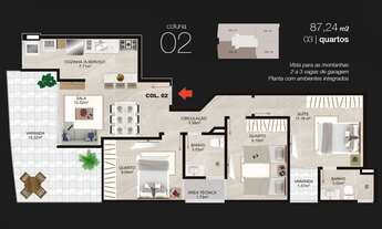 Imagem 2: Apartamento 3 quartos à venda na Praia do Morro com lazer completo e conceito luxo - Guara