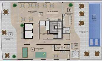 Imagem 4: Apartamento 3 quartos à venda na Praia do Morro com lazer completo e conceito luxo - Guara