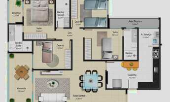 Imagem 5: NOVO EMPREENDIMENTO COM 4 QUARTOS NA PRAIA DA COSTA - VILA VELHA / ES