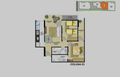 Imagem 6: 1 dormitório na Rua Aristides Caramuru Lote