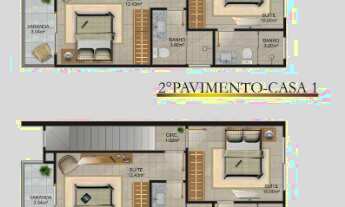 Imagem 2: CASA DUPLEX EM SANTA MÔNICA / ES