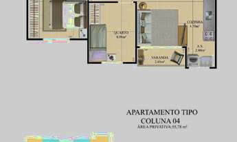 Imagem 2: LANÇAMENTO DE APARTAMENTO COM 2 QUARTOS EM RESIDENCIAL COQUEIRAL / VILA VELHA / ES